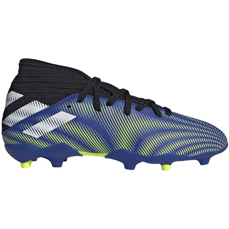 Chaussures de football Adidas Nemeziz.3 Fg Junior bleu-vert FY0817 Chaussures de football Adidas Nemeziz.3 Fg Junior bleu-vert FY0817