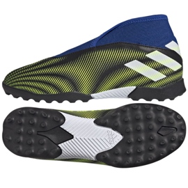 Chaussures de football Adidas Nemeziz.3 Ll Tf Jr FY0820 multicolore noir