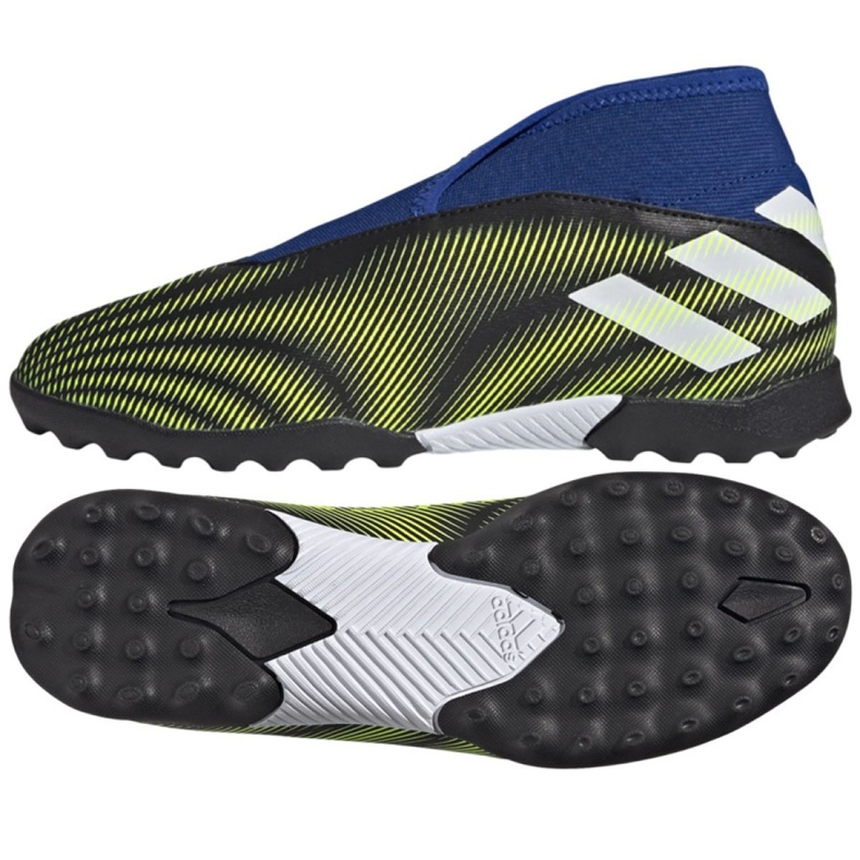 Chaussures de football Adidas Nemeziz.3 Ll Tf Jr FY0820 multicolore le noir Chaussures de football Adidas Nemeziz.3 Ll Tf Jr FY0820 multicolore le noir