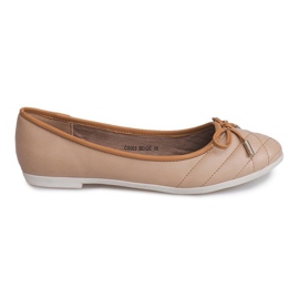 Ballerines Avec Noeud CS003 Beige
