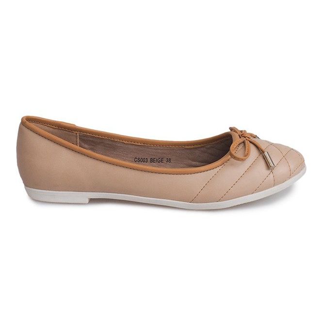Ballerines Avec Noeud CS003 Beige