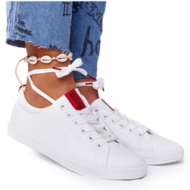 Baskets Femme Avec Ruban Big Star DD274685 Blanc