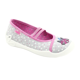 Chaussures enfant Befado 116X285 rose gris