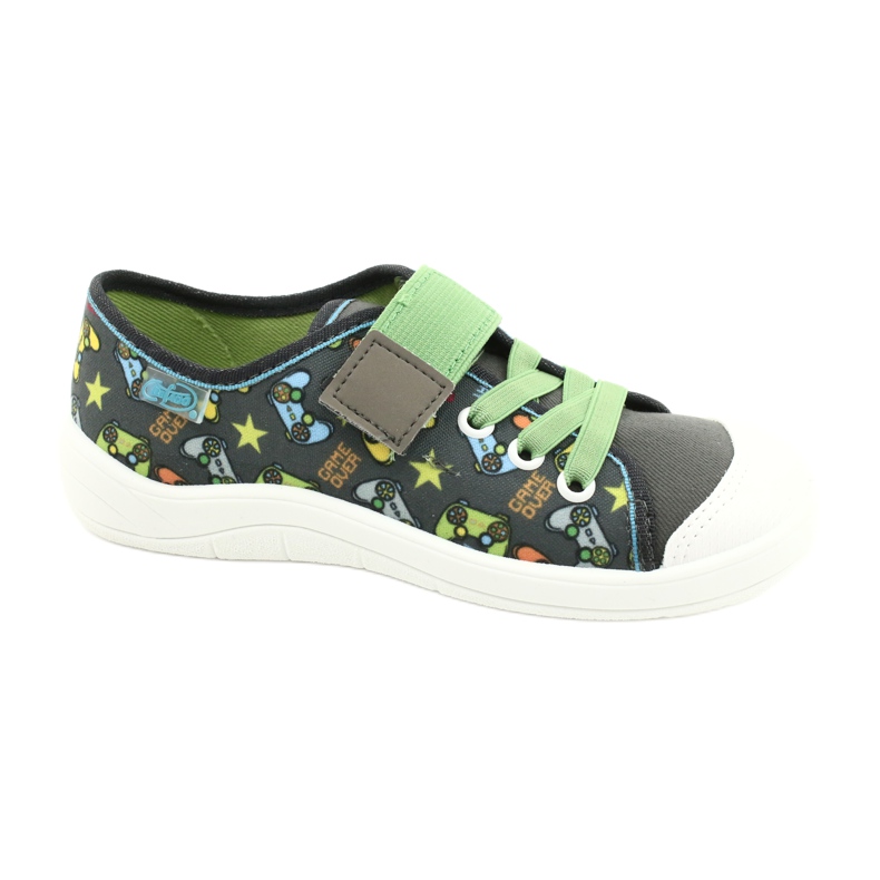 Chaussures pour enfants Befado 251Y164 gris multicolore vert