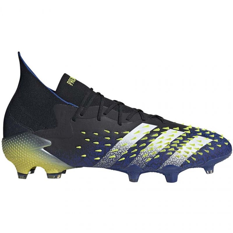Chaussures de foot Adidas Predator Freak .1 Fg M FY0743 multicolore noir