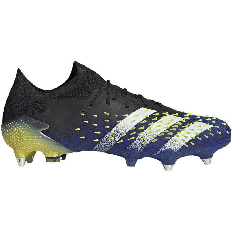 Chaussures de foot Adidas Predator Freak .1 L Sg M FY0746 multicolore le noir