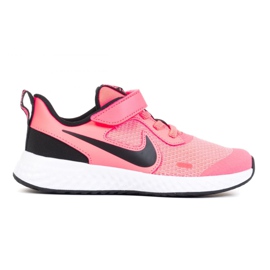 Chaussures Nike Revolution 5 Psv Jr BQ5672-602 blanc rose