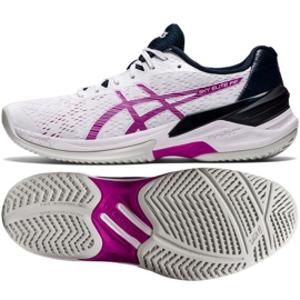 Chaussures de volley-ball Asics Sky Elite Ff W 1052A024-103 multicolore blanc