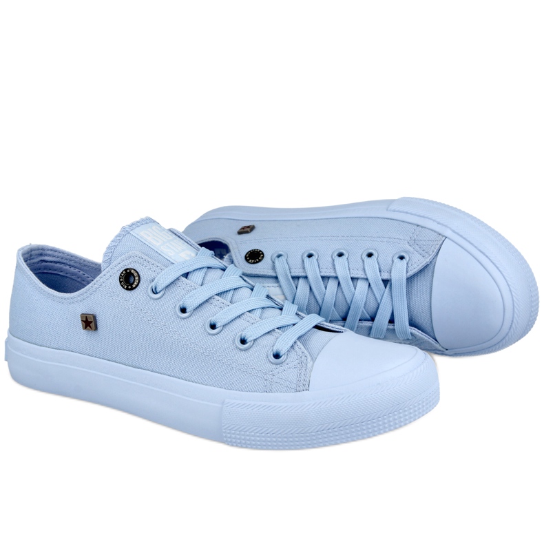 Baskets Basses Classiques Femme Big Star AA274029 Bleu Clair Baskets Basses Classiques Femme Big Star AA274029 Bleu Clair