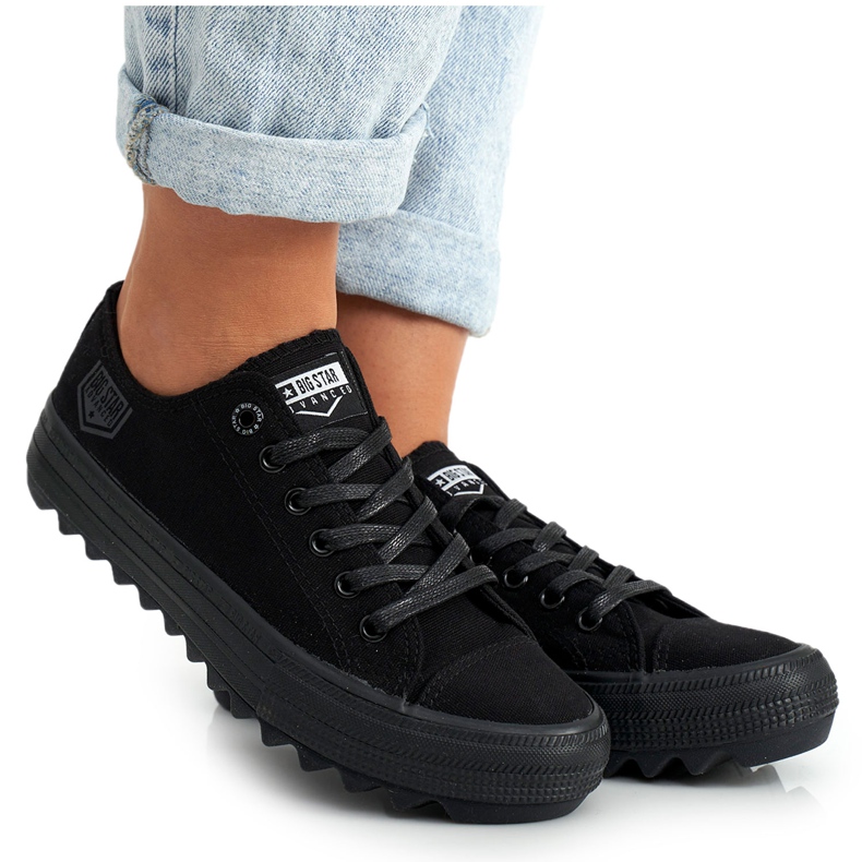 Baskets Femme Big Star FF274248 Noir le noir