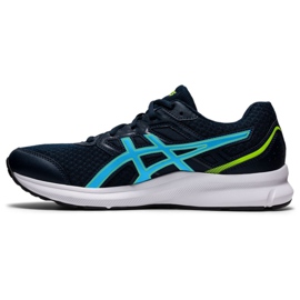 Asics Jolt 3 Jr 1011B034 400 chaussures de course bleu marine multicolore