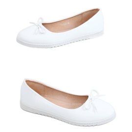 Ballerines blanches pour femmes YSD826 Blanc