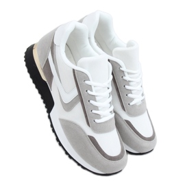 Chaussures de sport blanches VL121P multicolores