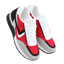 Chaussures de sport multicolores VL121P Rouge