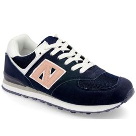 Chaussures de sport femme Sneakers Marine Last Minute blanche bleu marin rose Chaussures de sport femme Sneakers Marine Last Minute blanche bleu marin rose