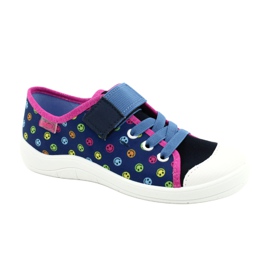 Chaussures pour enfants Befado 251Y162 bleu rose multicolore