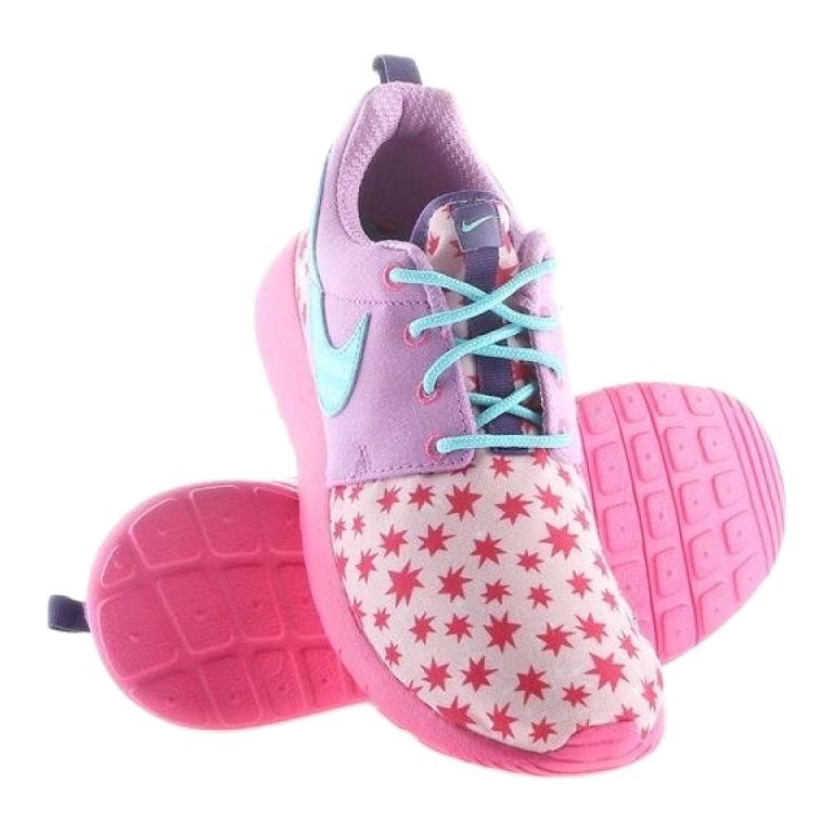 Nike Roshe One Print (GS) W 677784-604 chaussures multicolore