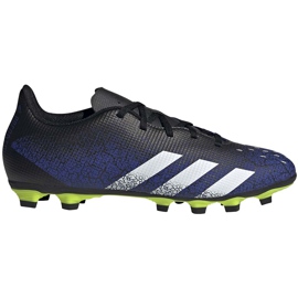 Chaussures de football adidas Predator Freak.4 FxG bleu marine-noir FY0625 noir, bleu marine le noir