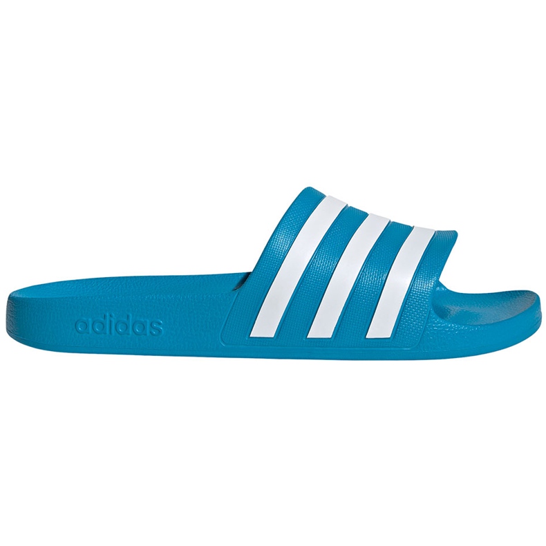 Chaussons Adidas Adilette Aqua bleu FY8047 blanche