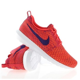 Nike Flyknit Rosherun M 677243-600 rouge Nike Flyknit Rosherun M 677243-600 rouge