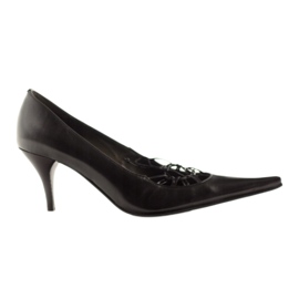 Escarpins en cuir Sagan 868 noir le noir