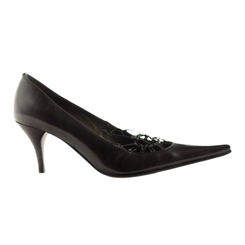 Escarpins en cuir Sagan 868 noir le noir