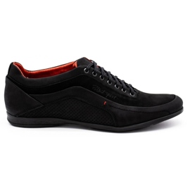Polbut Chaussures décontractées pour hommes 2101P noir le noir