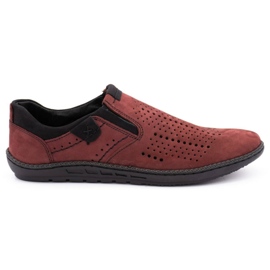 Polbut Chaussures homme 401 bordeaux été rouge