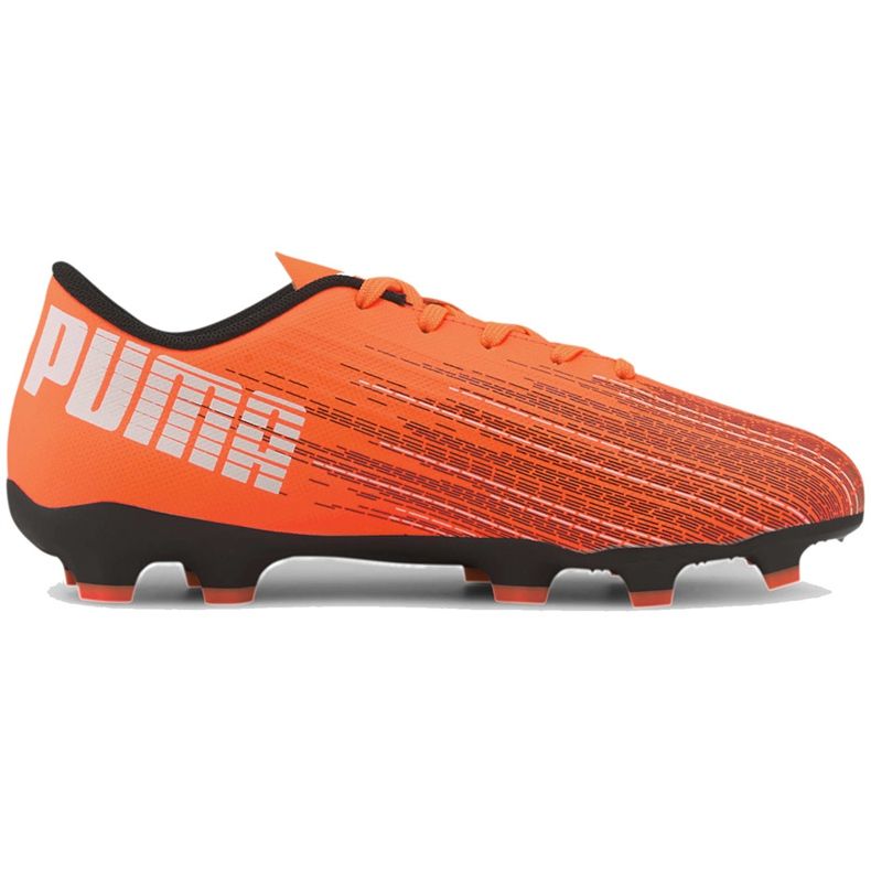 Chaussures de foot Puma Ultra 4.1 Fg Ag Junior 106100 01 orange orange