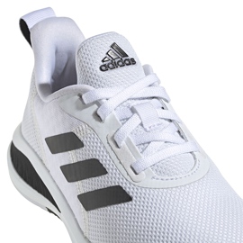 Chaussures enfant Adidas FortaRun K blanc et noir FW2576 blanche