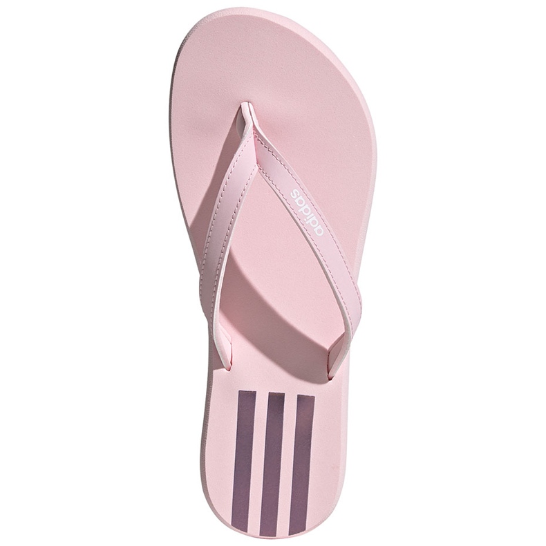 Pantoufles Adidas Eezay Flip Flop roses pour femmes FY8112