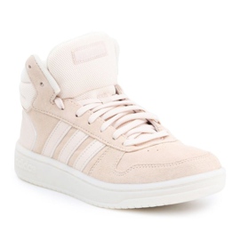 Chaussures Adidas Hoops 2.0 Mid W EE7894 rose