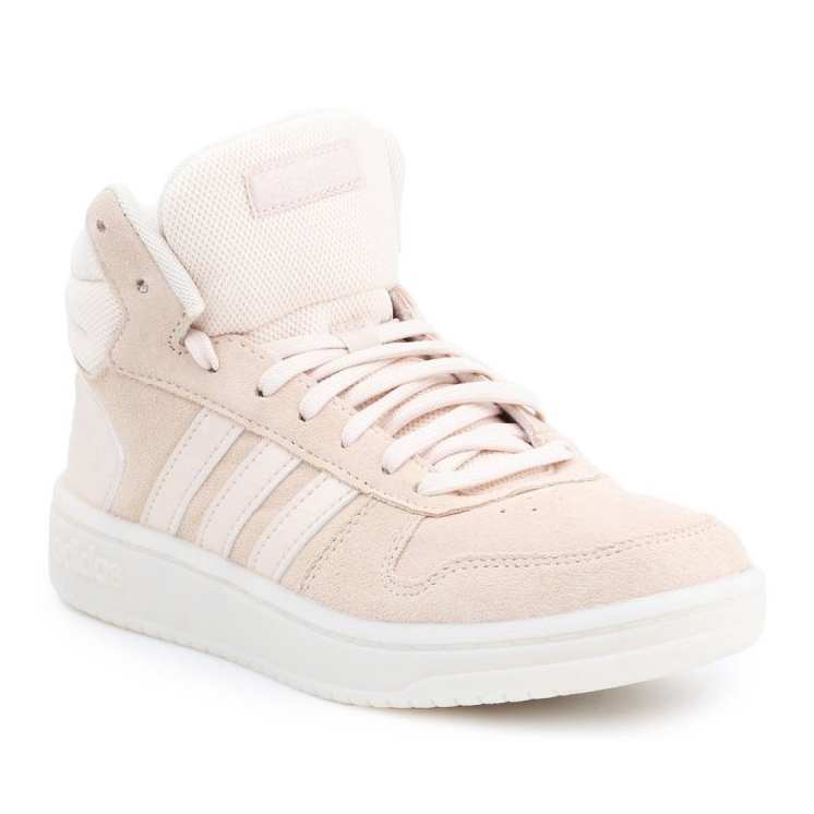 Chaussures Adidas Hoops 2.0 Mid W EE7894 rose