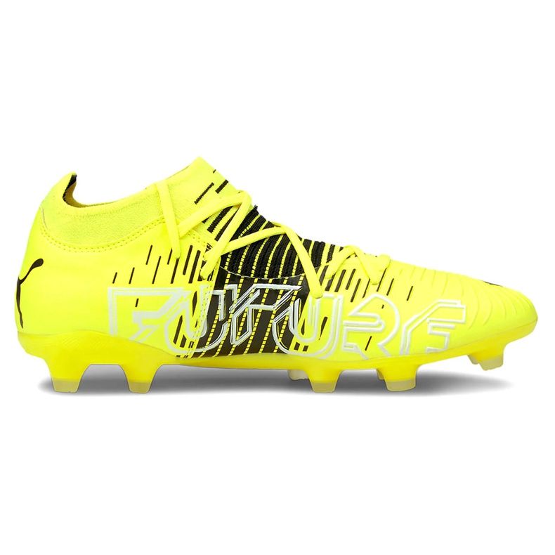 Puma Future Z 3.1 Fg Ag chaussures de football jaune 106245 01