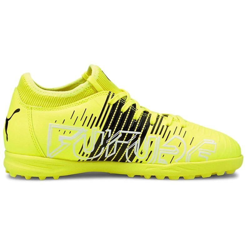 Chaussures de football Puma Future Z 4.1 Tt Jr jaune 106403 01