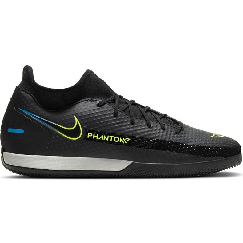 Nike Phantom Gt Academy Df Ic CW6668 090 chaussures de football le noir le noir