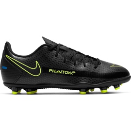Nike Phantom Gt Club FG / MG Junior CK8479 090 chaussures de football noir noir
