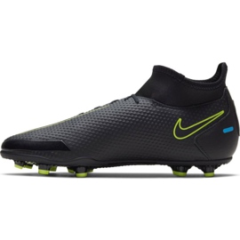 Nike Phantom Gt Club Df FG / MG M CW6672 090 chaussures de football noir noir