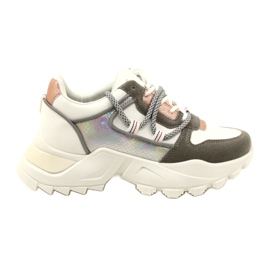 News Sneakers de chaussures de sport pour femmes 21SP26-3973 Blanc blanche News Sneakers de chaussures de sport pour femmes 21SP26-3973 Blanc blanche