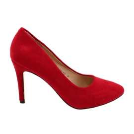 Evento Escarpins Daim 9PB35-1095 Rouge