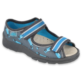 Chaussures pour enfants Befado 869Y148 bleu gris Chaussures pour enfants Befado 869Y148 bleu gris