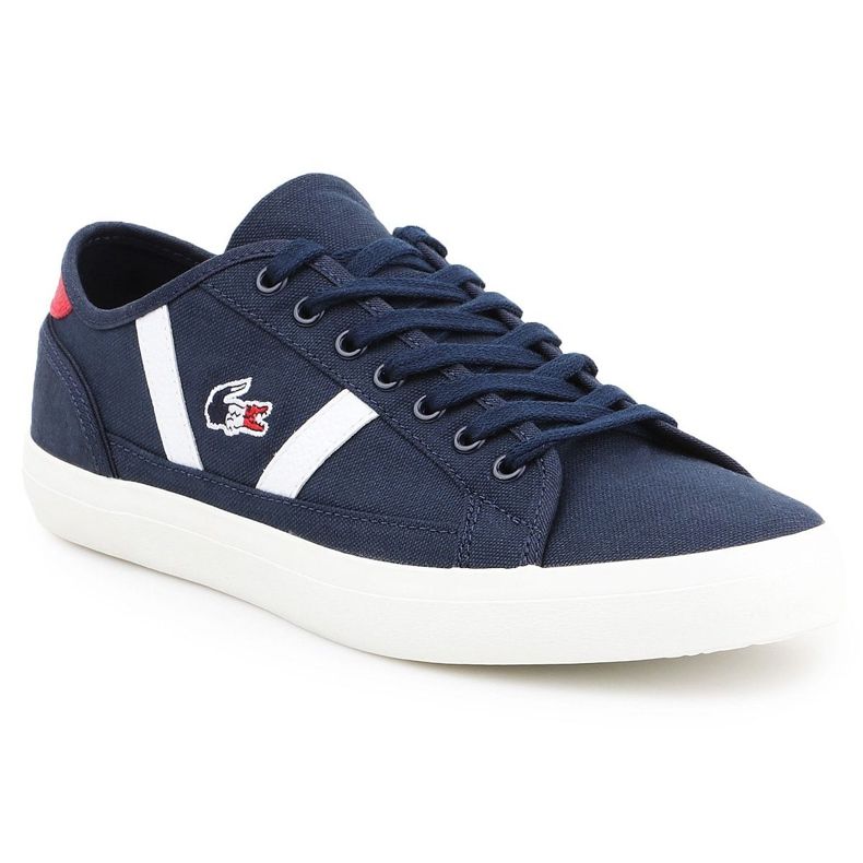 Lacoste Sideline M 7-37CMA00297A2 blanche bleu marin