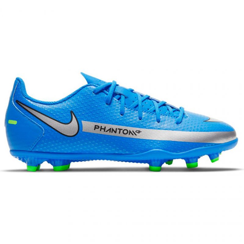 Nike Phantom Gt Club FG / MG Jr CK8479 -400 chaussures de football multicolore bleu Nike Phantom Gt Club FG / MG Jr CK8479 -400 chaussures de football multicolore bleu