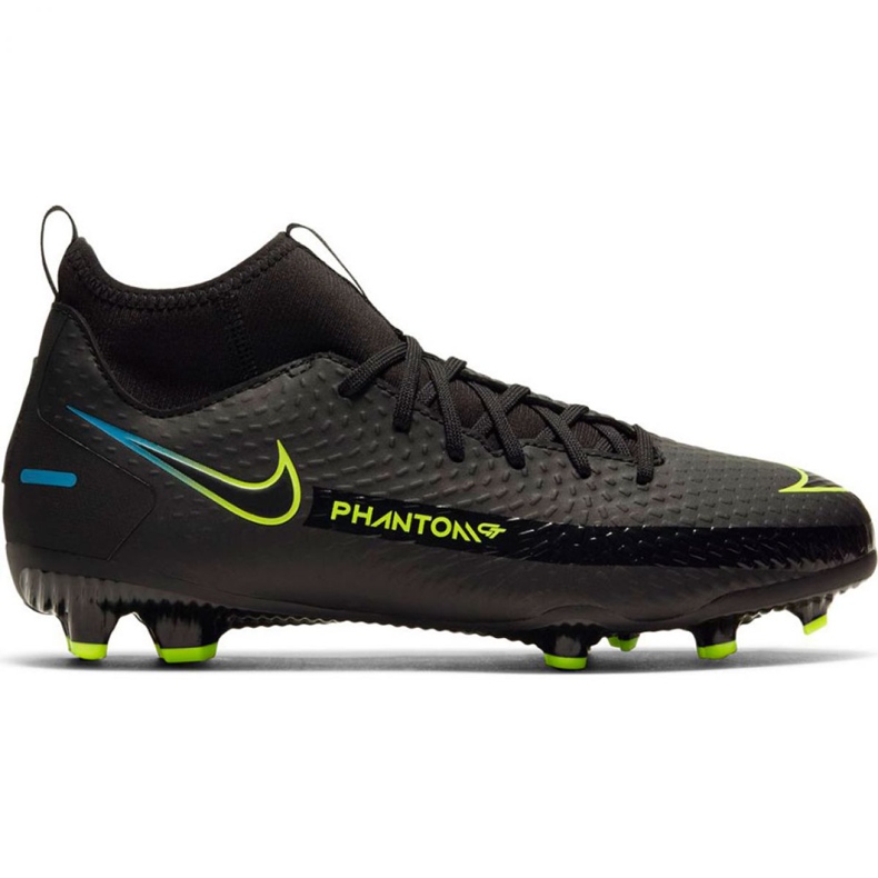 Chaussures de football Nike Phantom Gt Academy Df FG / MG Jr CW6694-090 le noir le noir