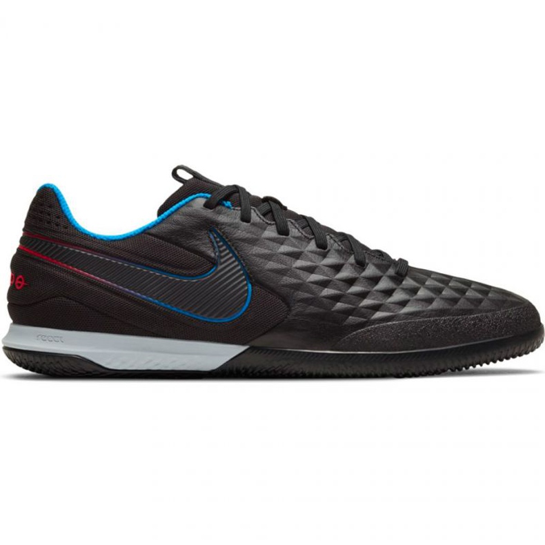 Nike React Tiempo Legend 8 Pro Ic M AT6134-090 chaussures de football multicolore le noir