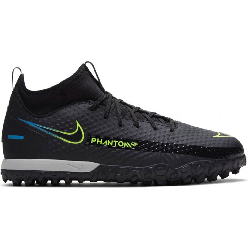 Chaussures de football Nike Phantom Gt Academy Df Tf Jr CW6695-090 le noir le noir