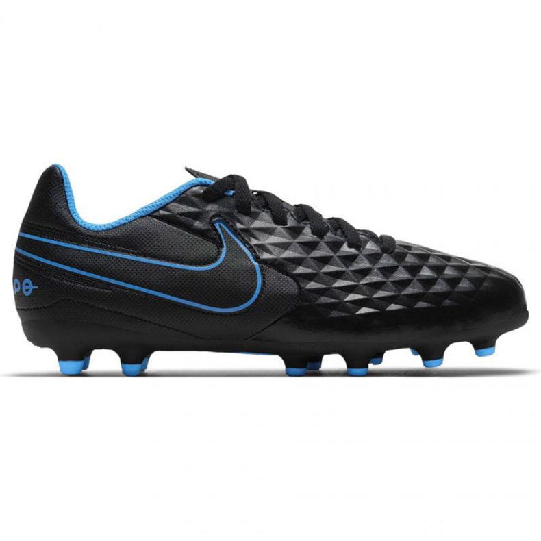 Chaussures de football Nike Tiempo Legend 8 Club FG / MG Jr AT5881-090 le noir le noir