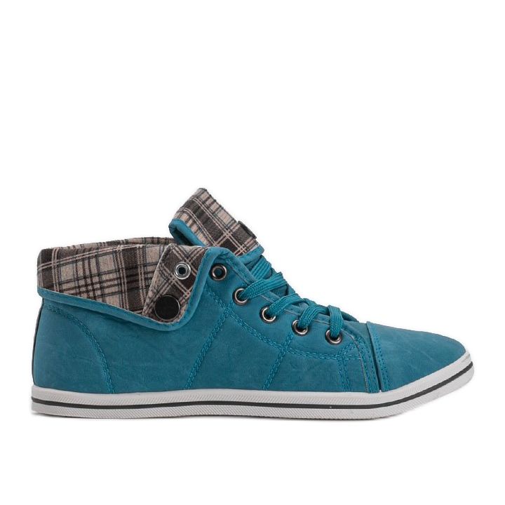 Baskets Hautes Konwers DD52 Bleu