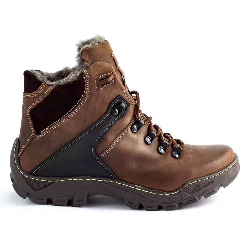 KENT Chaussures hiver homme 119 trekking marron brun
