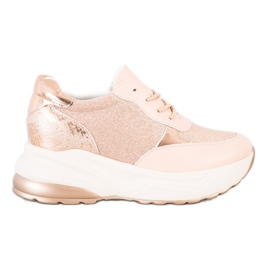 Bestelle Sneakers Poudre À Paillettes rose doré